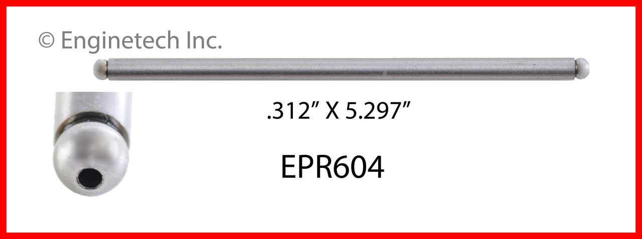 1997 Ford Ranger 3.0L Engine Push Rod EPR604.P2