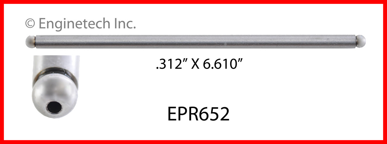 2008 Chrysler Aspen 5.7L Engine Push Rod EPR652.P39
