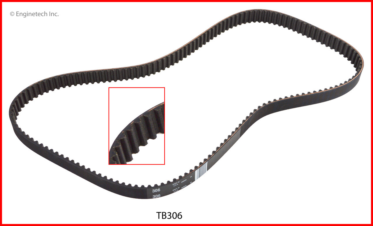 2000 Audi A4 1.8L Engine Timing Belt TB306.P3