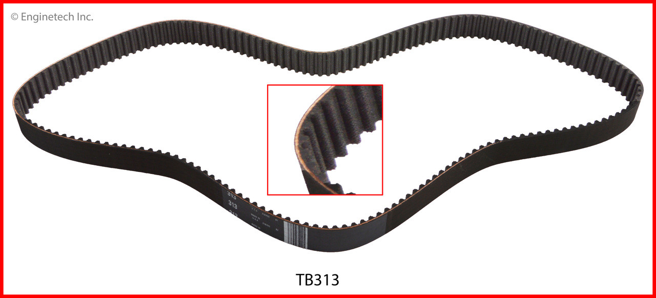2004 Hyundai Sonata 2.4L Engine Timing Belt TB313.P13