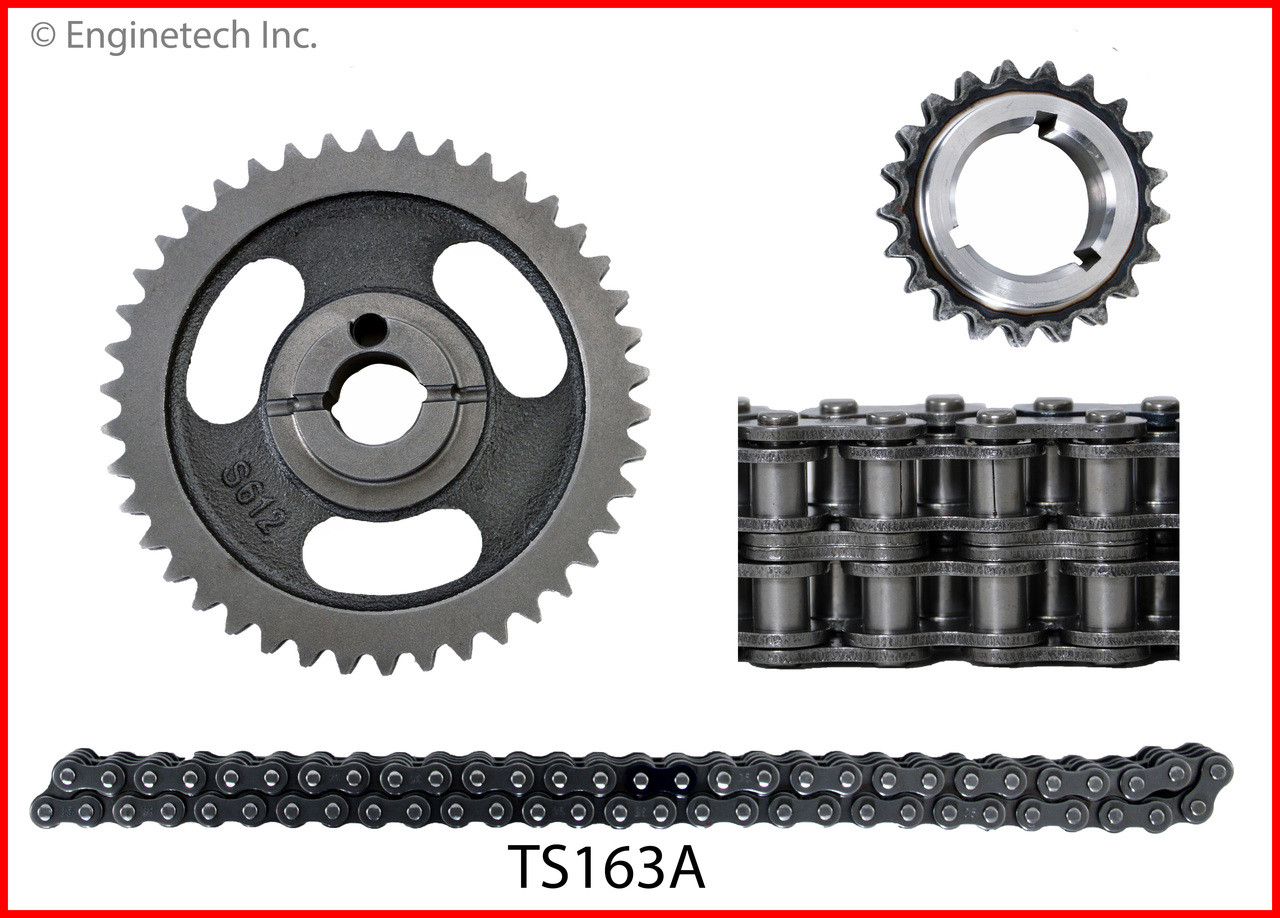 1990 Ford LTD Crown Victoria 5.0L Engine Timing Set TS163A.P143