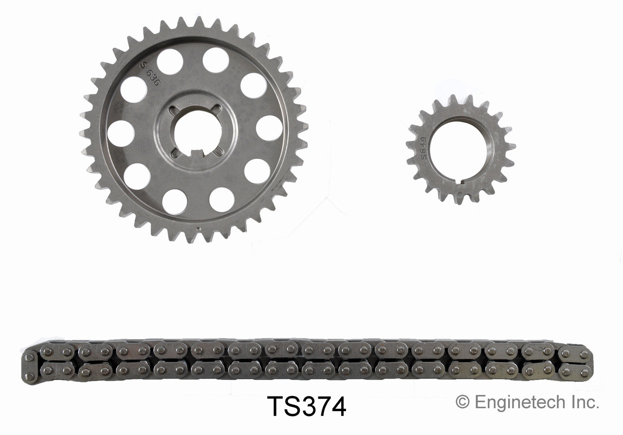 1986 Mercury Sable 3.0L Engine Timing Set TS374.P2