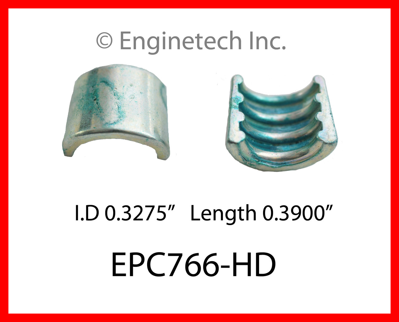 1987 Dodge Ramcharger 5.9L Engine Valve Spring Retainer Keeper EPC766-HD.P3735