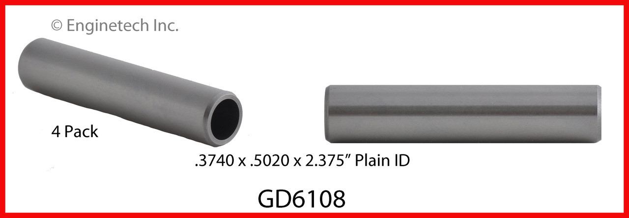 1985 Dodge B250 5.2L Engine Valve Guide GD6108.P4149