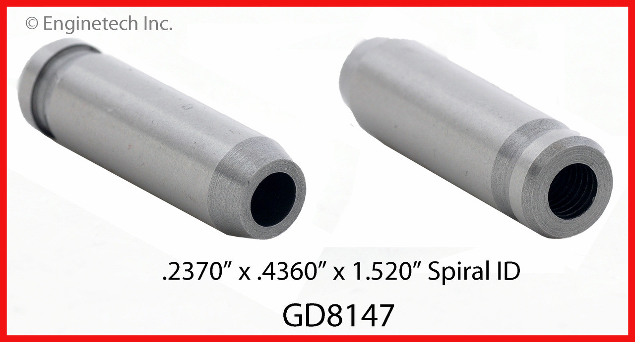 1995 Geo Prizm 1.8L Engine Valve Guide GD8147.P77