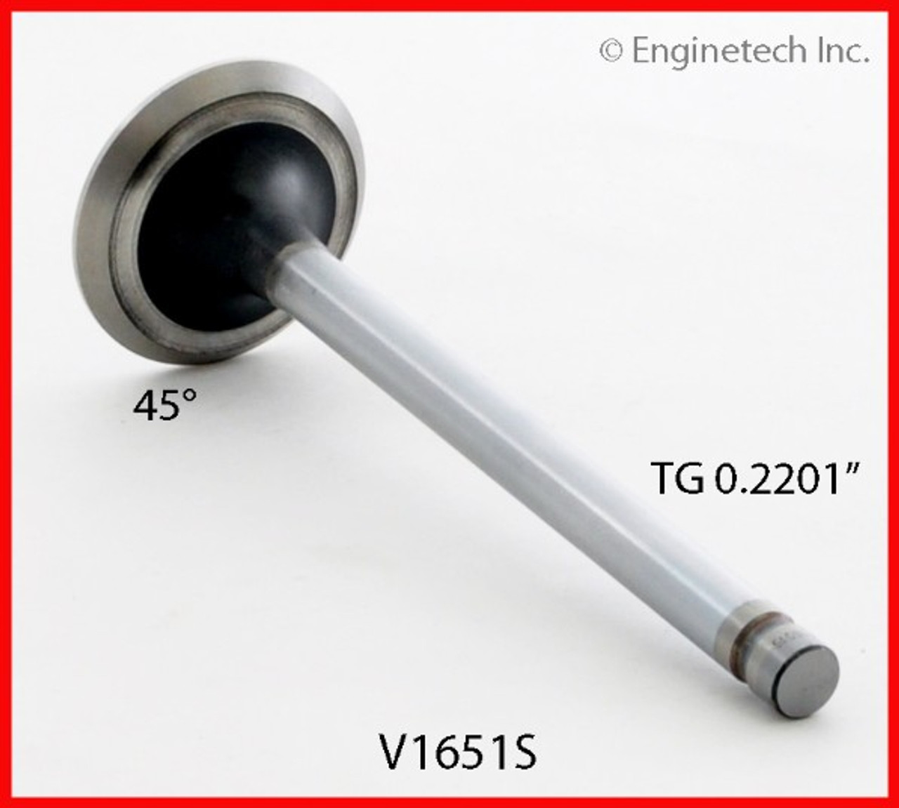 1989 GMC P3500 7.4L Engine Exhaust Valve V1651S.P749
