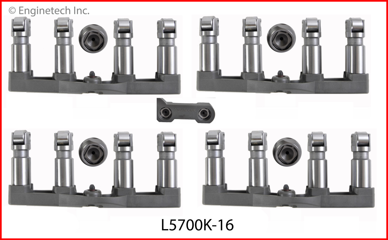 2011 Ram 2500 5.7L Engine Valve Lifter L5700K-16.P59 2011 Ram 2500 5.7L Engine Valve Lifter L5700K-16.P59