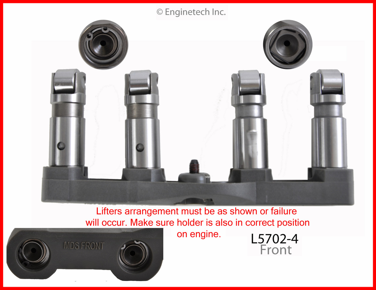 2012 Dodge Charger 6.4L Engine Valve Lifter L5702-4.P36