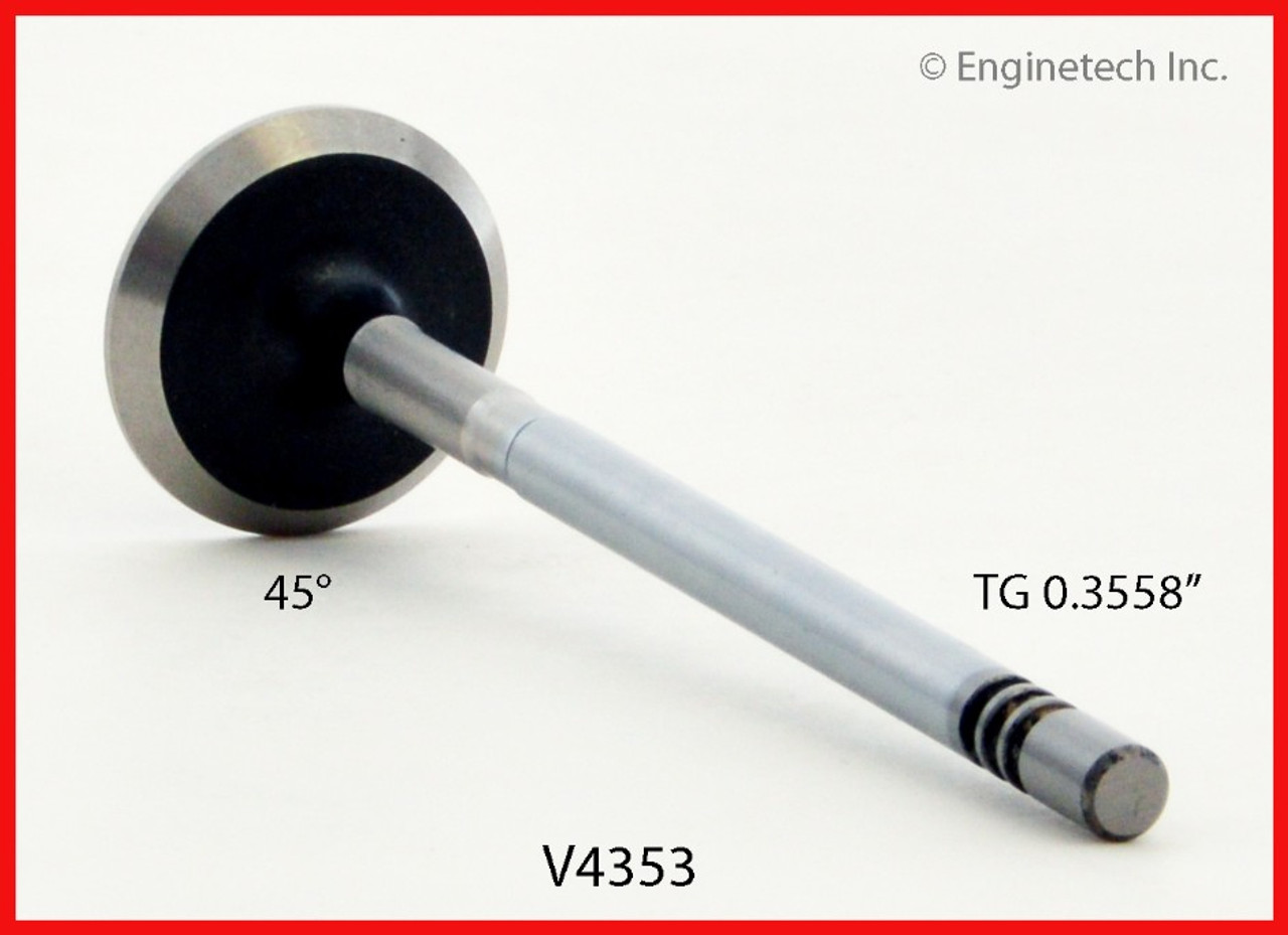 2005 Jeep Wrangler 2.4L Engine Exhaust Valve V4353B.P41