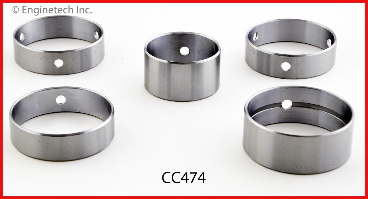 1991 Dodge W250 5.9L Engine Camshaft Bearing Set CC474.P384