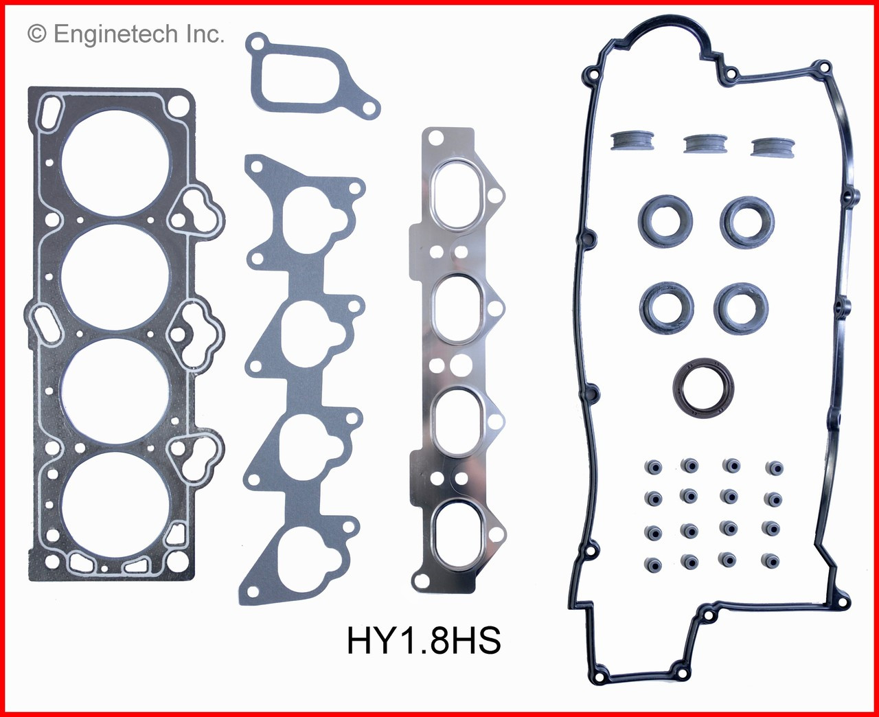 1998 Hyundai Elantra 1.8L Engine Cylinder Head Gasket Set HY1.8HS.P4