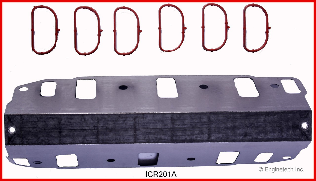 2009 Chrysler Town & Country 3.3L Engine Intake Manifold Gasket ICR201A.P70