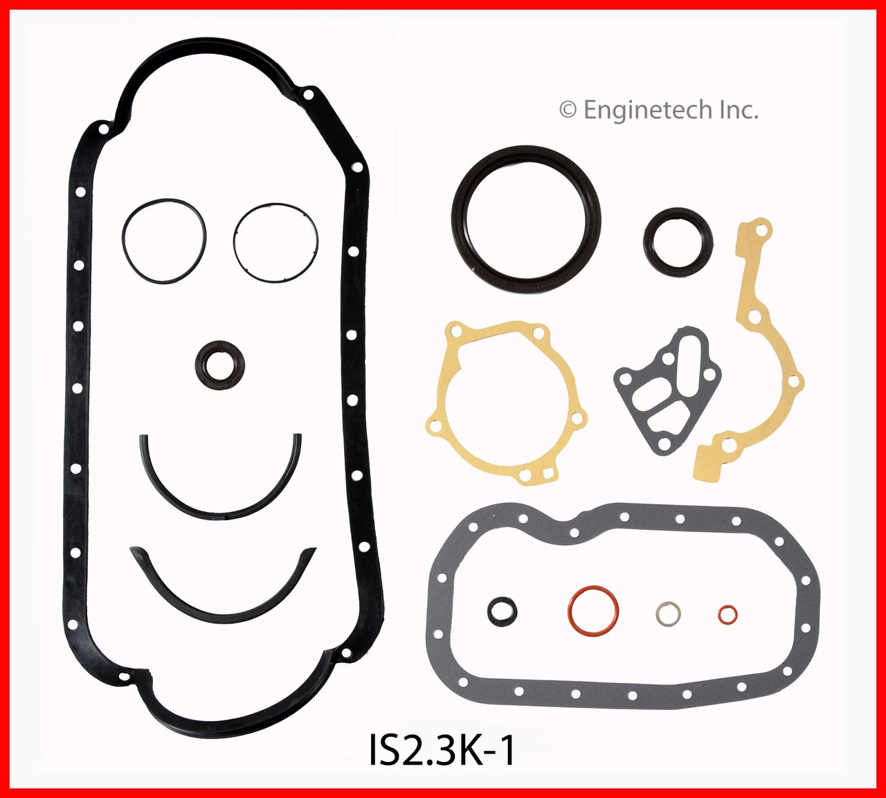 1987 Isuzu Pickup 2.3L Engine Gasket Set IS2.3K-1.P3