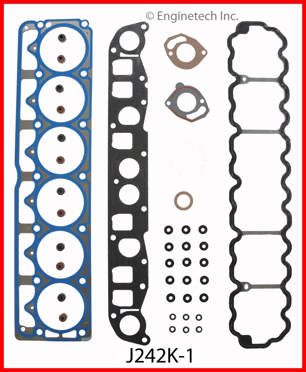 1997 Jeep Wrangler 4.0L Engine Gasket Set J242K-1.P5