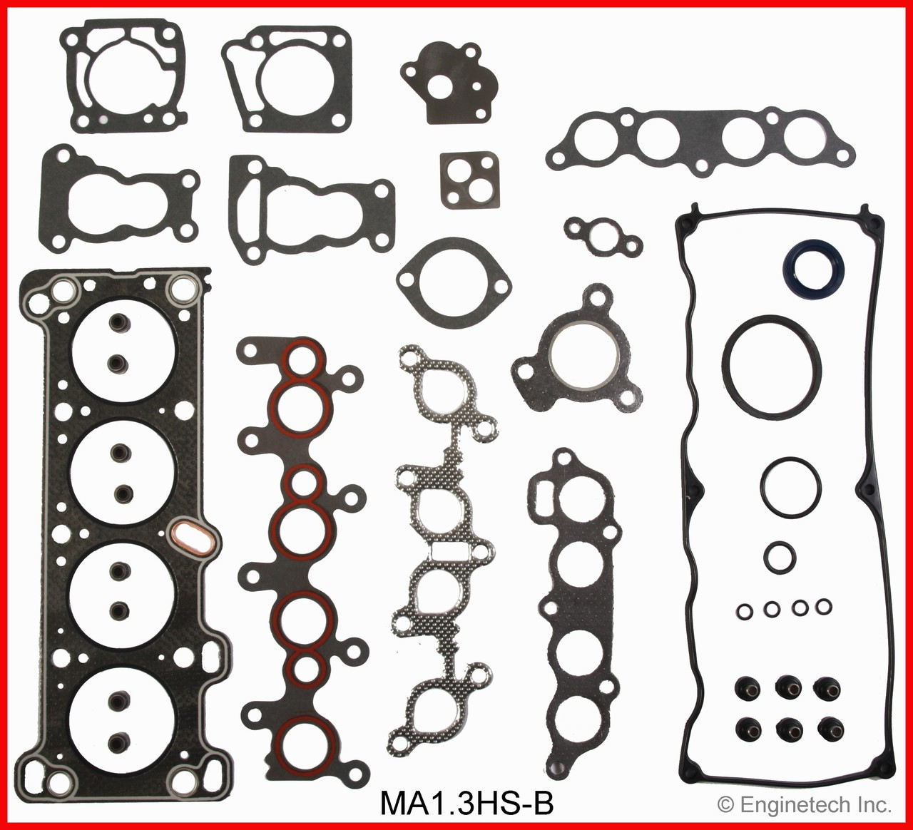 1991 Ford Festiva 1.3L Engine Cylinder Head Gasket Set MA1.3HS-B.P5