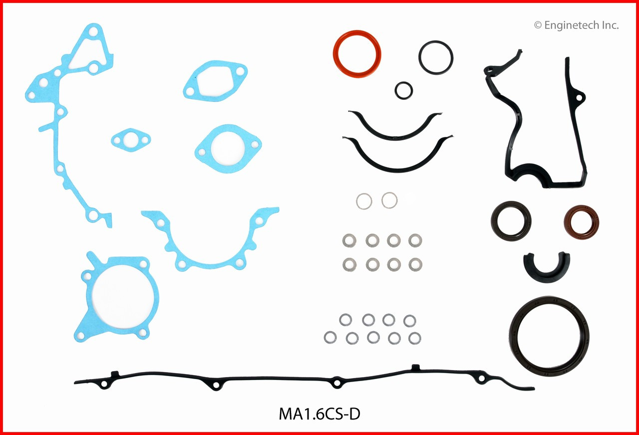 1993 Mercury Capri 1.6L Engine Lower Gasket Set MA1.6CS-D.P6