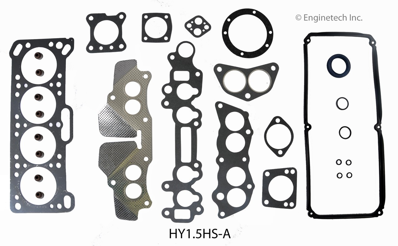 1989 Dodge Colt 1.5L Engine Cylinder Head Gasket Set MI1.5HS-A.P2