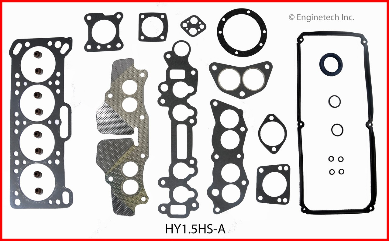 1988 Plymouth Colt 1.5L Engine Gasket Set MI1.5K-1.P2