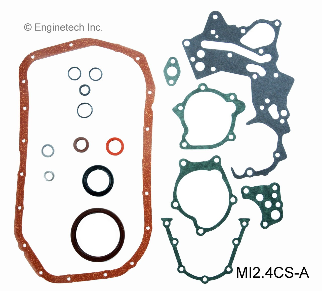 1996 Mitsubishi Mighty Max 2.4L Engine Lower Gasket Set MI2.4CS-A.P5