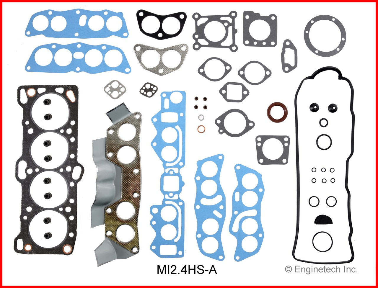 1990 Dodge Ram 50 2.4L Engine Gasket Set MI2.4K-2.P8