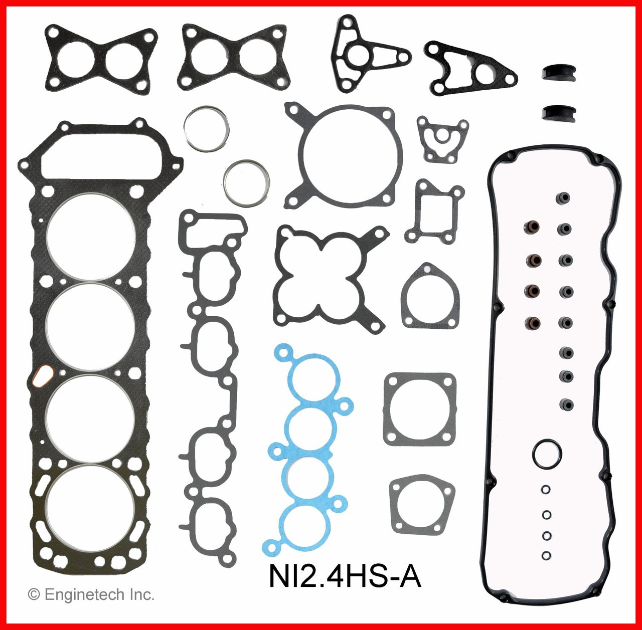1990 Nissan 240SX 2.4L Engine Cylinder Head Gasket Set NI2.4HS-A.P2