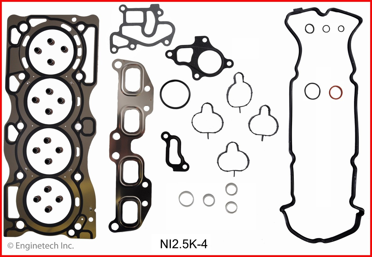 2011 Suzuki Equator 2.5L Engine Gasket Set NI2.5K-4.P3