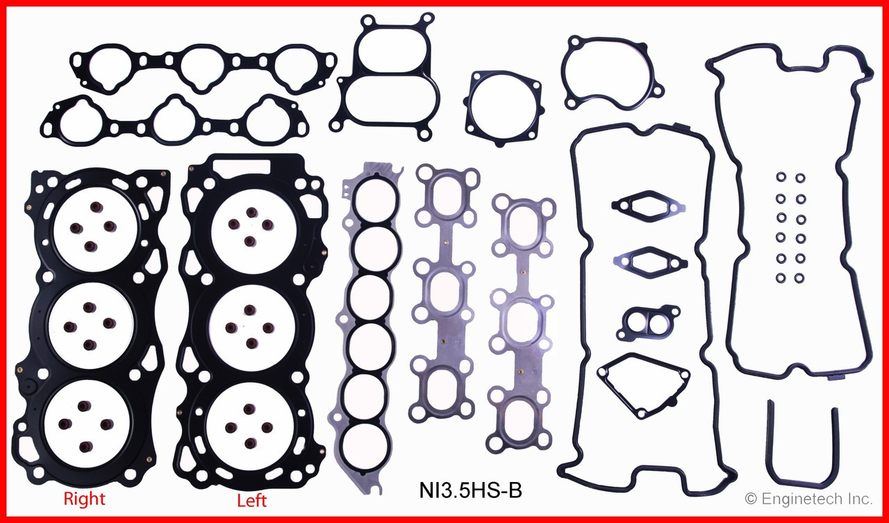 2002 Nissan Altima 3.5L Engine Cylinder Head Gasket Set NI3.5HS-B.P2