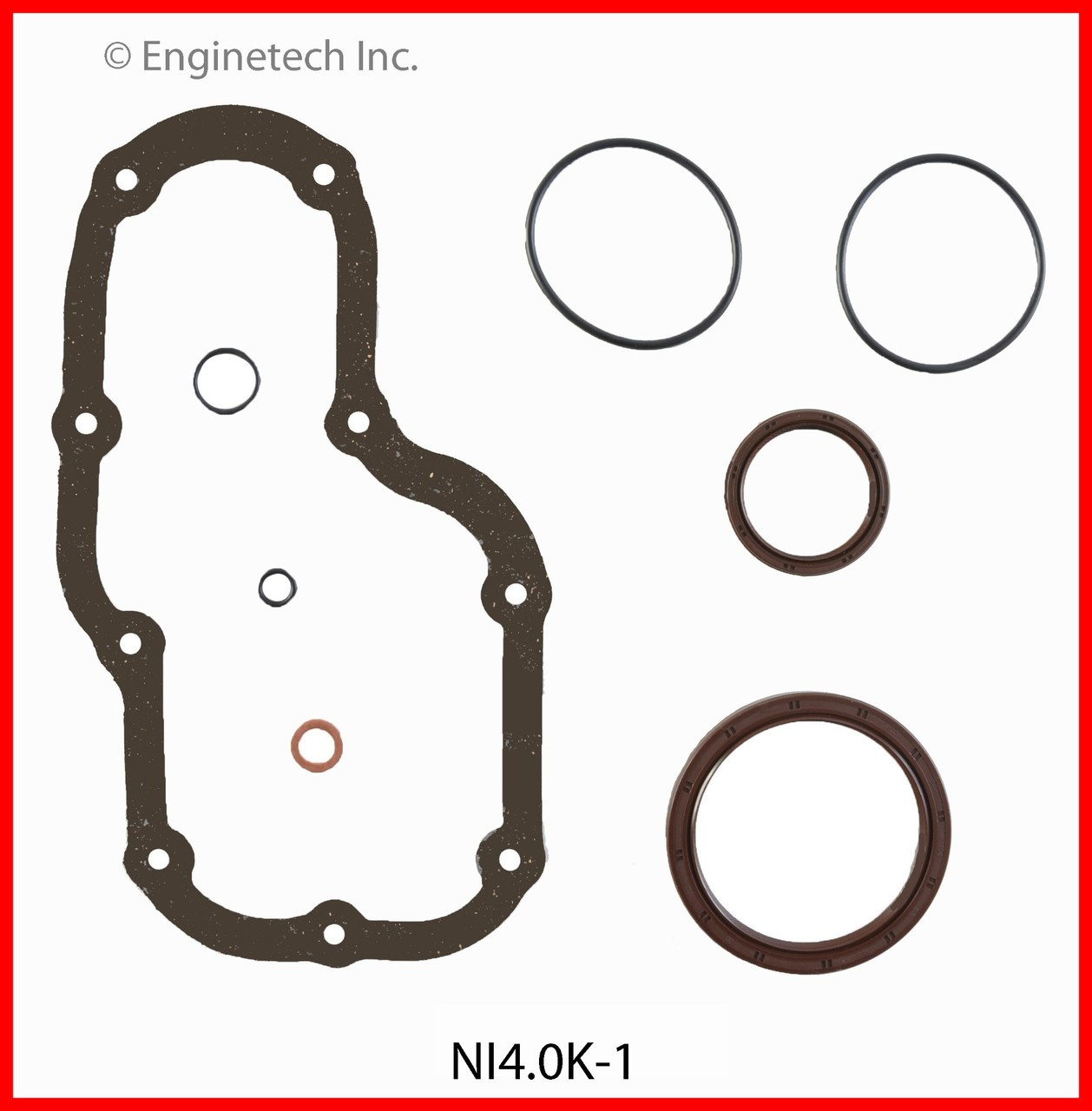 2007 Nissan Xterra 4.0L Engine Gasket Set NI4.0K-1.P9