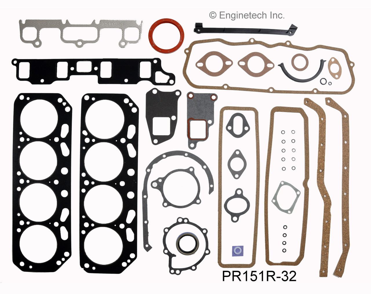 1985 Buick Century 2.5L Engine Gasket Set P151R-32.P60