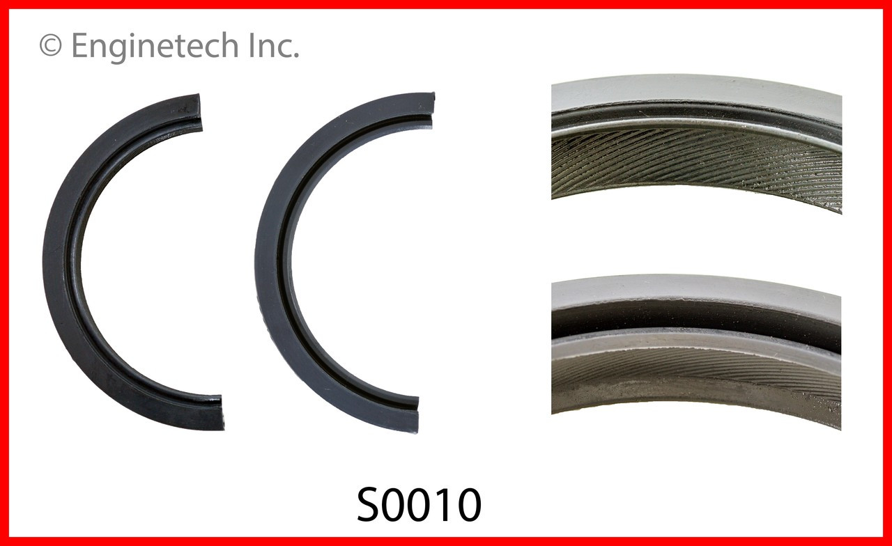 1985 Chevrolet G20 4.3L Engine Crankshaft Seal S0010.P3514