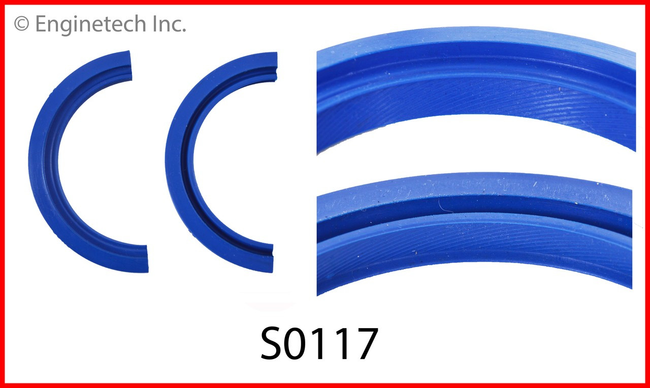 1986 GMC P3500 7.4L Engine Crankshaft Seal S0117.P715