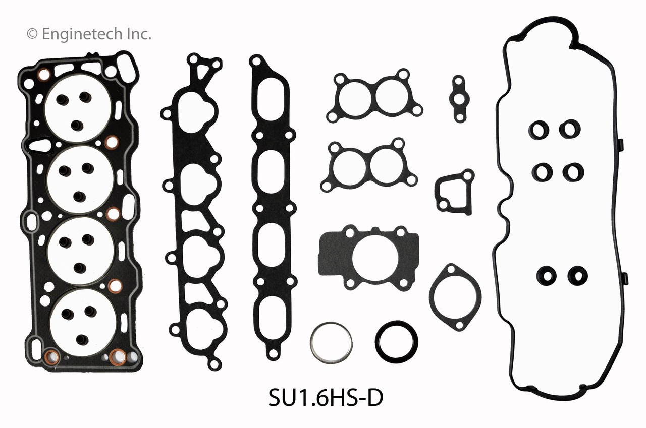1993 Geo Storm 1.6L Engine Cylinder Head Gasket Set SU1.6HS-D.P6