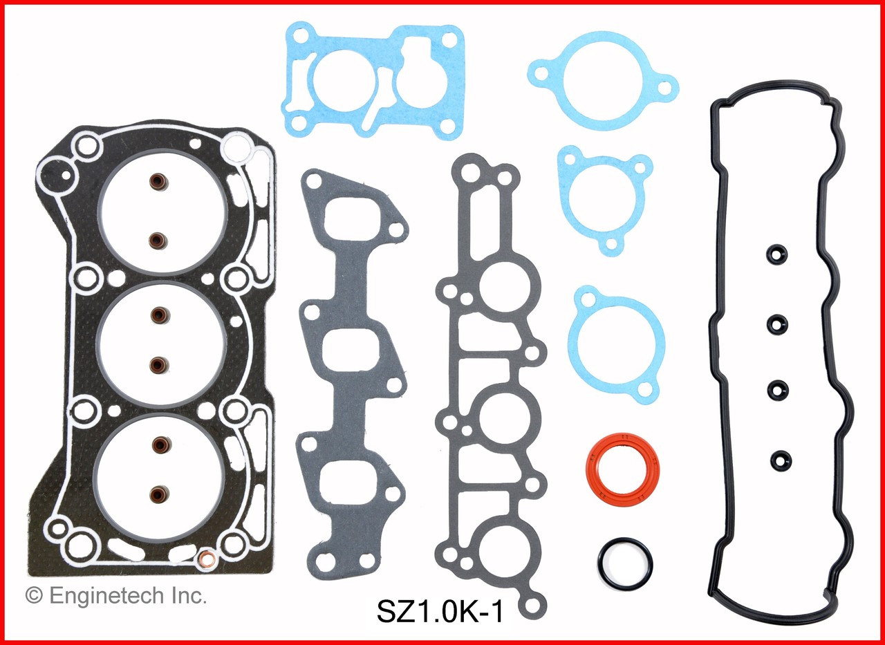 1989 Geo Metro 1.0L Engine Gasket Set SZ1.0K-1.P1