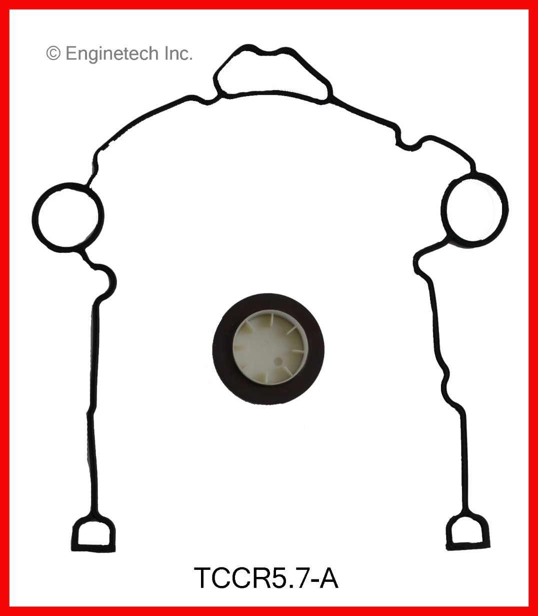 2006 Dodge Magnum 6.1L Engine Timing Cover Gasket Set TCCR5.7-A.P22