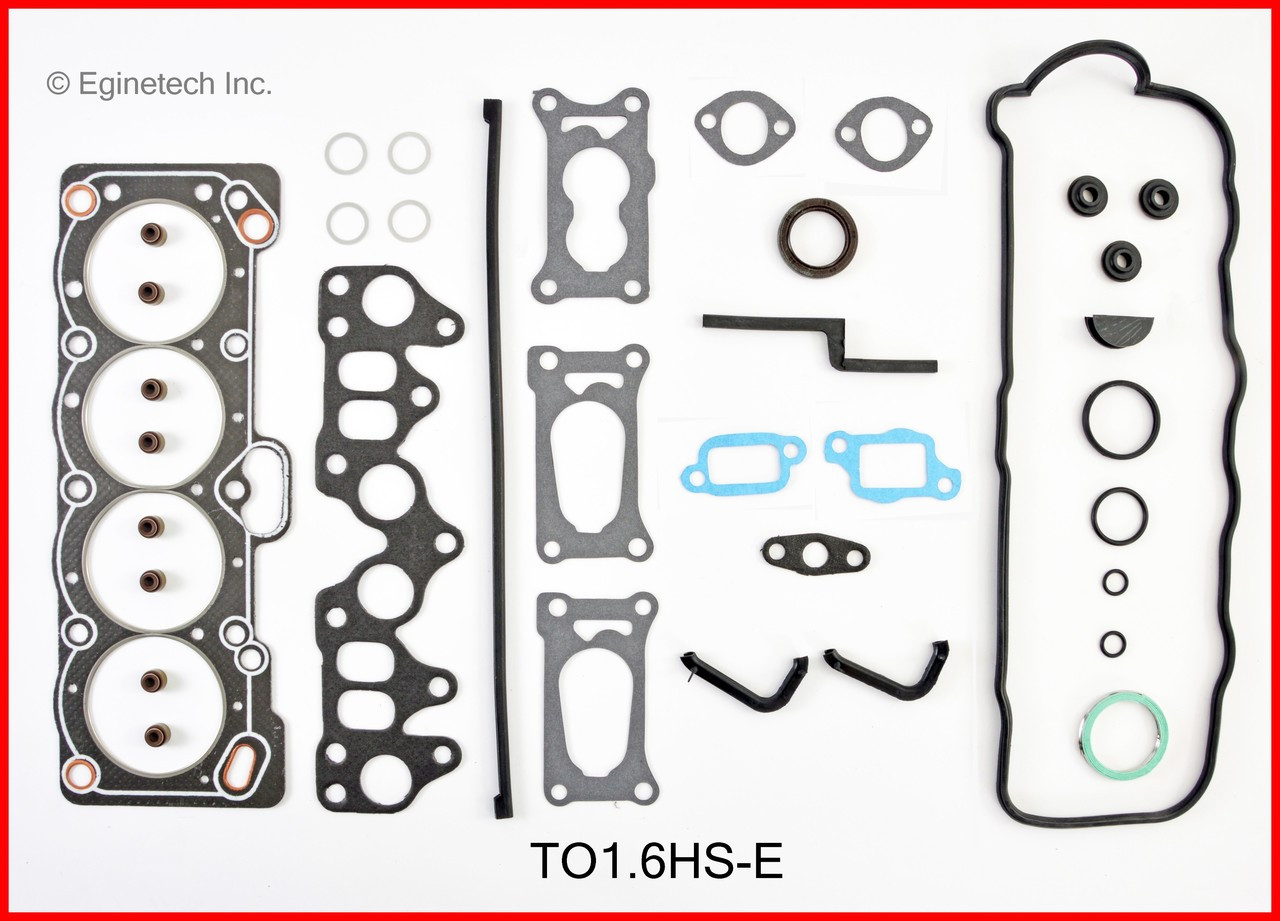 1987 Toyota Corolla 1.6L Engine Cylinder Head Gasket Set TO1.6HS-E.P6