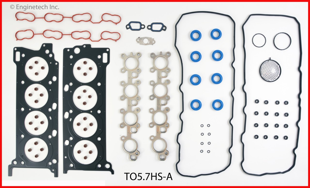 2011 Toyota Sequoia 4.6L Engine Cylinder Head Gasket Set TO5.7HS-A.P22