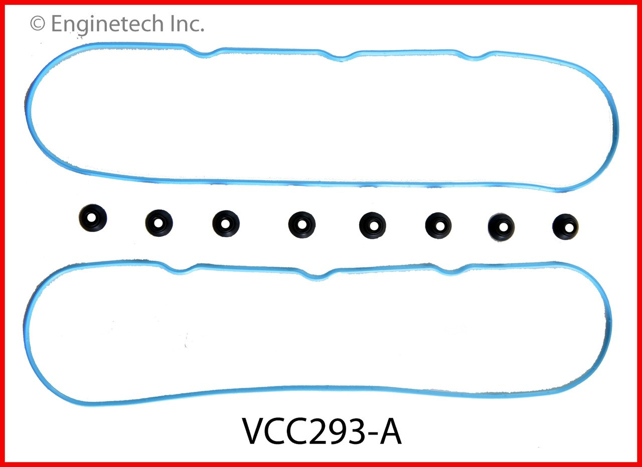 2003 Chevrolet Silverado 1500 5.3L Engine Valve Cover Gasket VCC293-A.P118