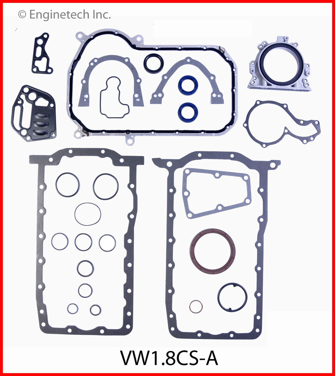 1999 Audi A4 1.8L Engine Lower Gasket Set VW1.8CS-A.P21 1999 Audi A4 1.8L Engine Lower Gasket Set VW1.8CS-A.P21