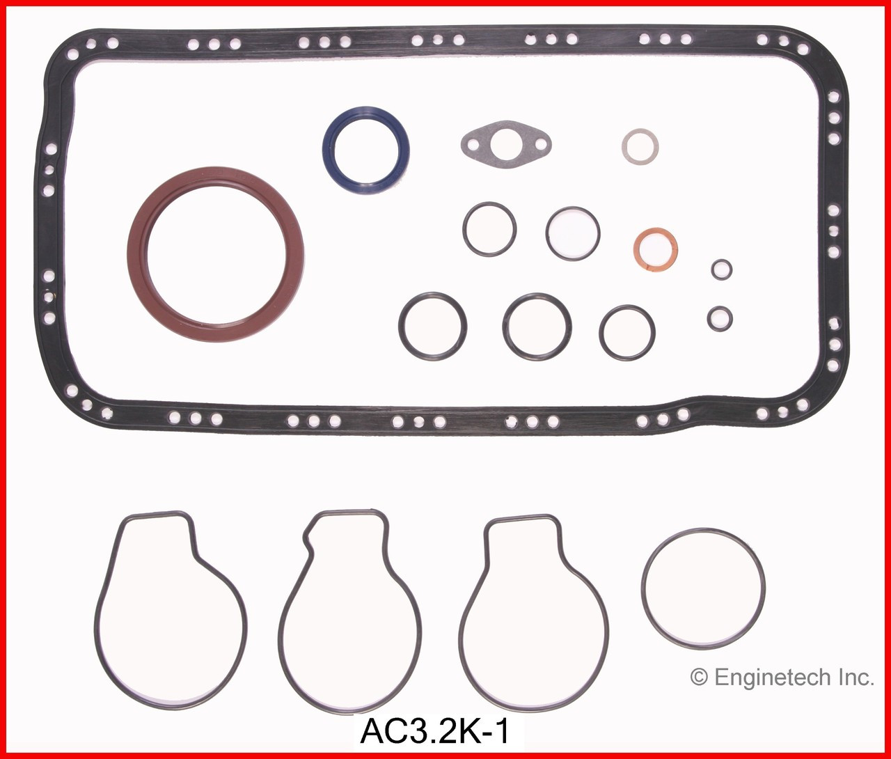 2001 Acura Integra 1.8L Engine Gasket Set AC3.2K-1.P12