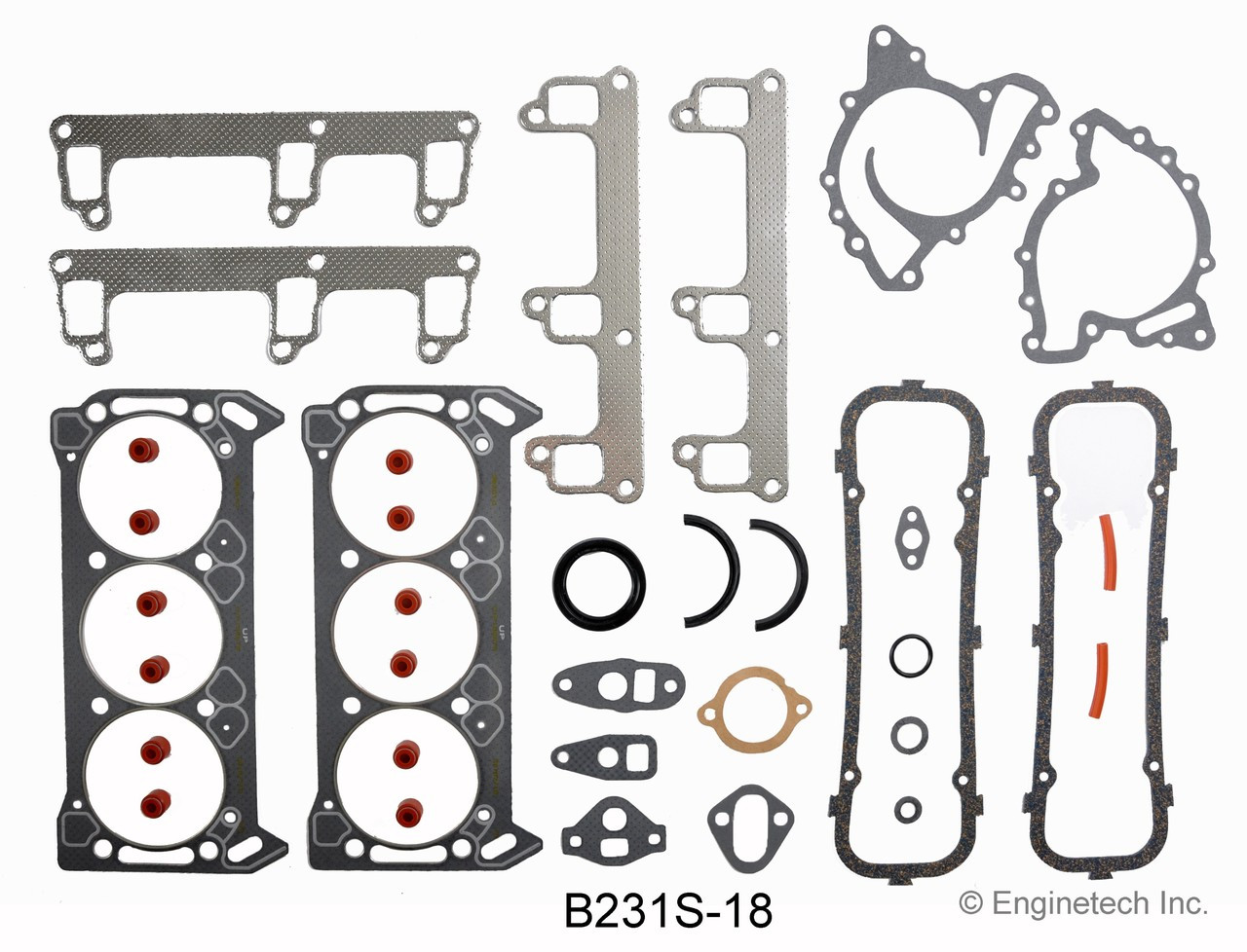 1985 Oldsmobile 98 3.8L Engine Gasket Set B231S-18.P164