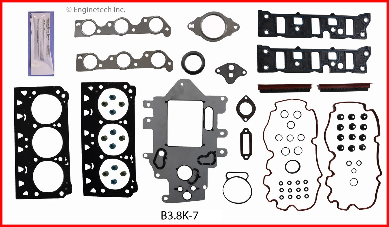 2006 Pontiac Grand Prix 3.8L Engine Gasket Set B3.8K-7.P1