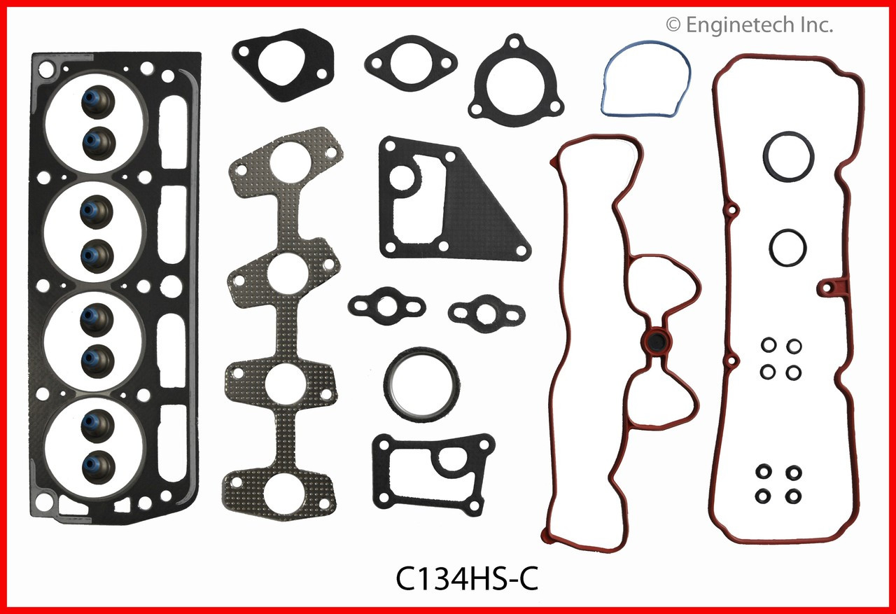 2000 Chevrolet S10 2.2L Engine Cylinder Head Gasket Set C134HS-C.P2 2000 Chevrolet S10 2.2L Engine Cylinder Head Gasket Set C134HS-C.P2