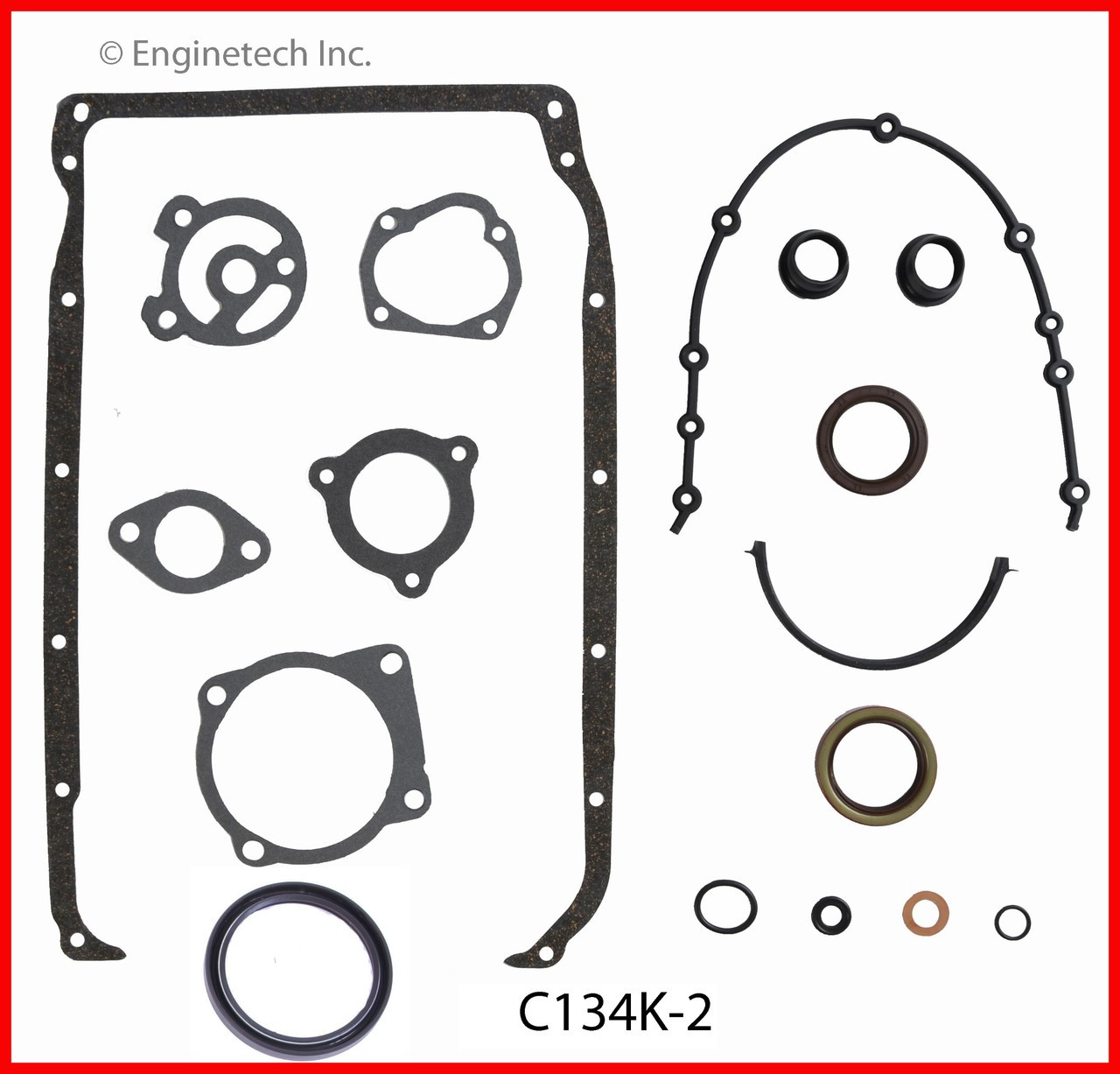 2002 Chevrolet S10 2.2L Engine Gasket Set C134K-2.P14