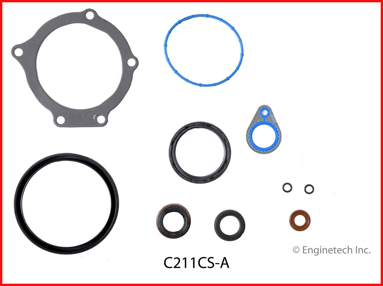 2006 Isuzu i-350 3.5L Engine Lower Gasket Set C211CS-A.P15