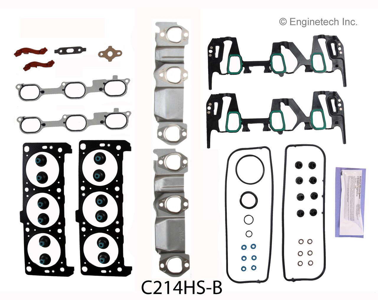 2005 Chevrolet Uplander 3.5L Engine Cylinder Head Gasket Set C214HS-B.P2