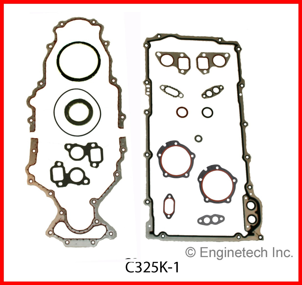 2008 Chevrolet Silverado 1500 5.3L Engine Gasket Set C325K-1.P222