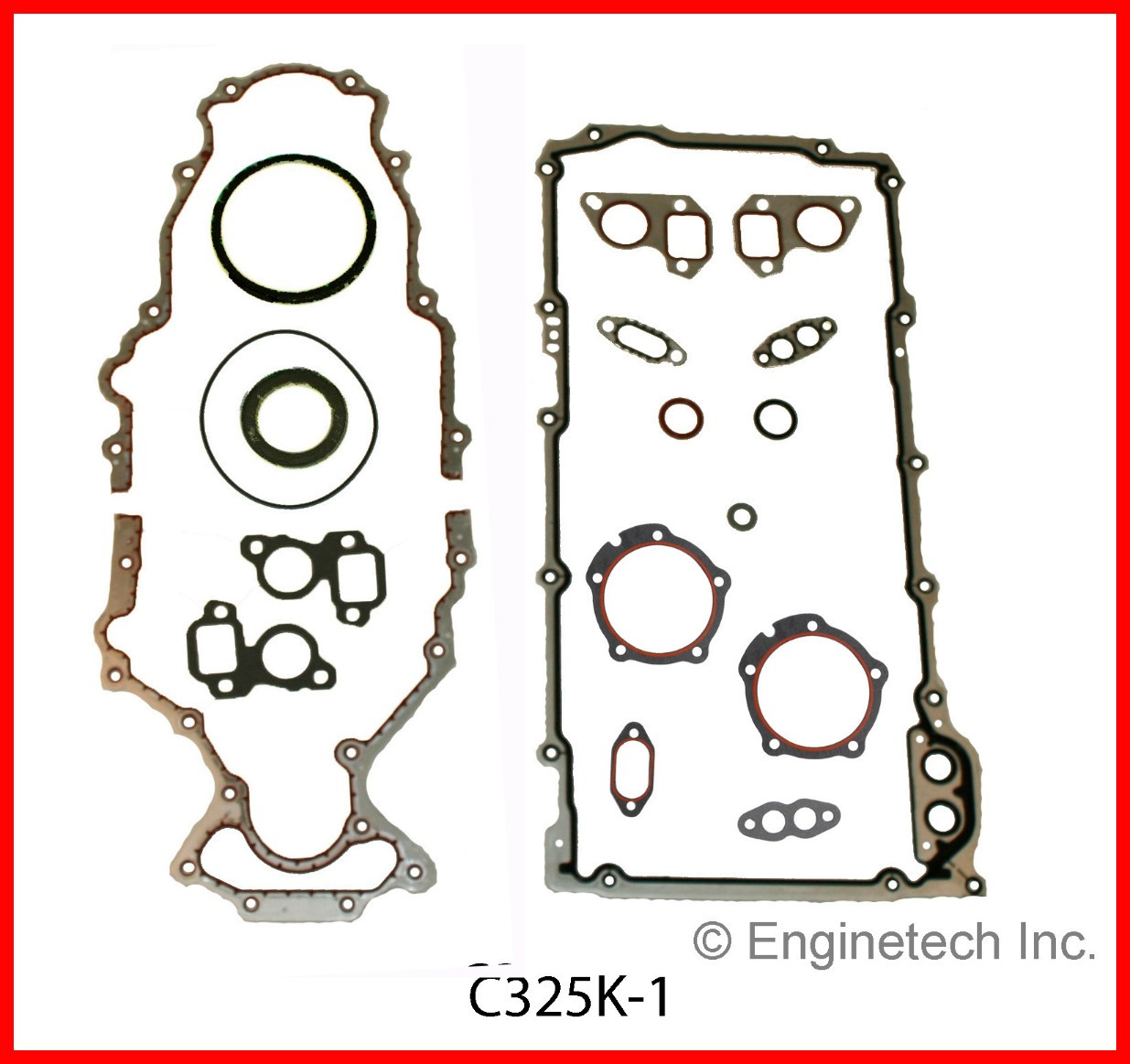 2013 Chevrolet Suburban 1500 5.3L Engine Gasket Set C325K-1.P316