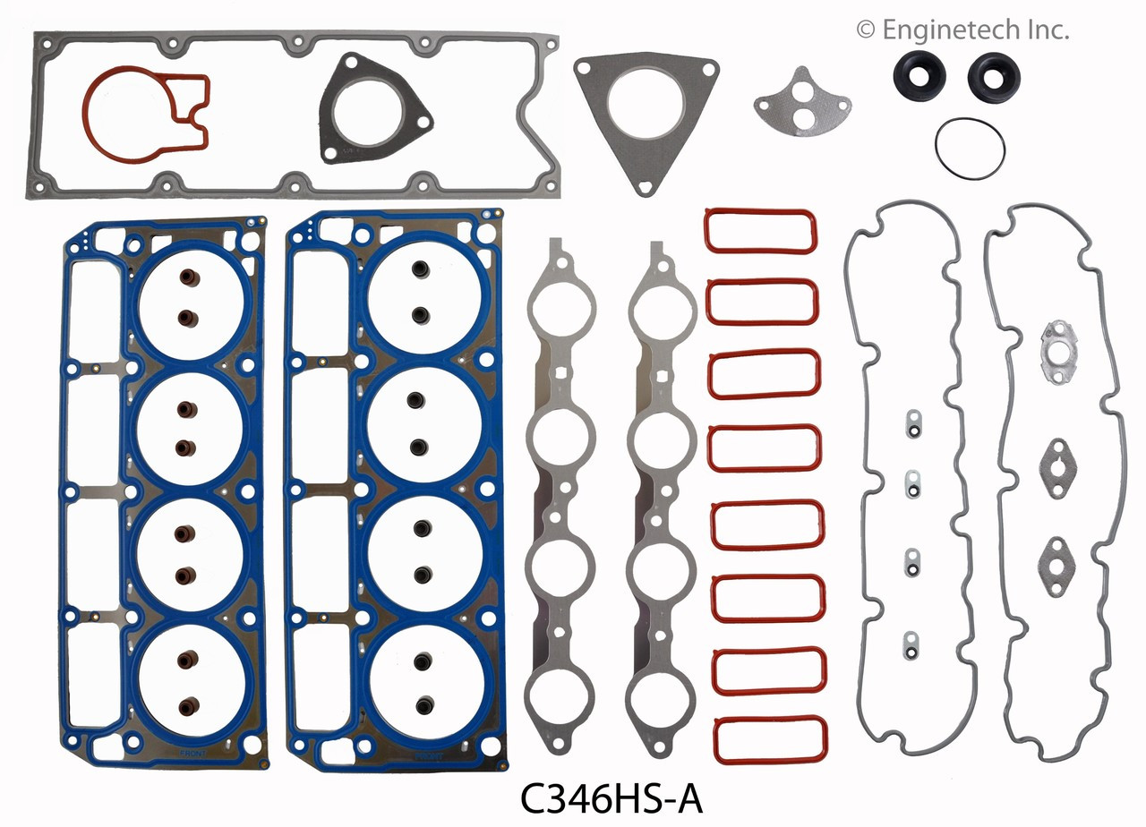 1998 Chevrolet Camaro 5.7L Engine Cylinder Head Gasket Set C346HS-A.P2
