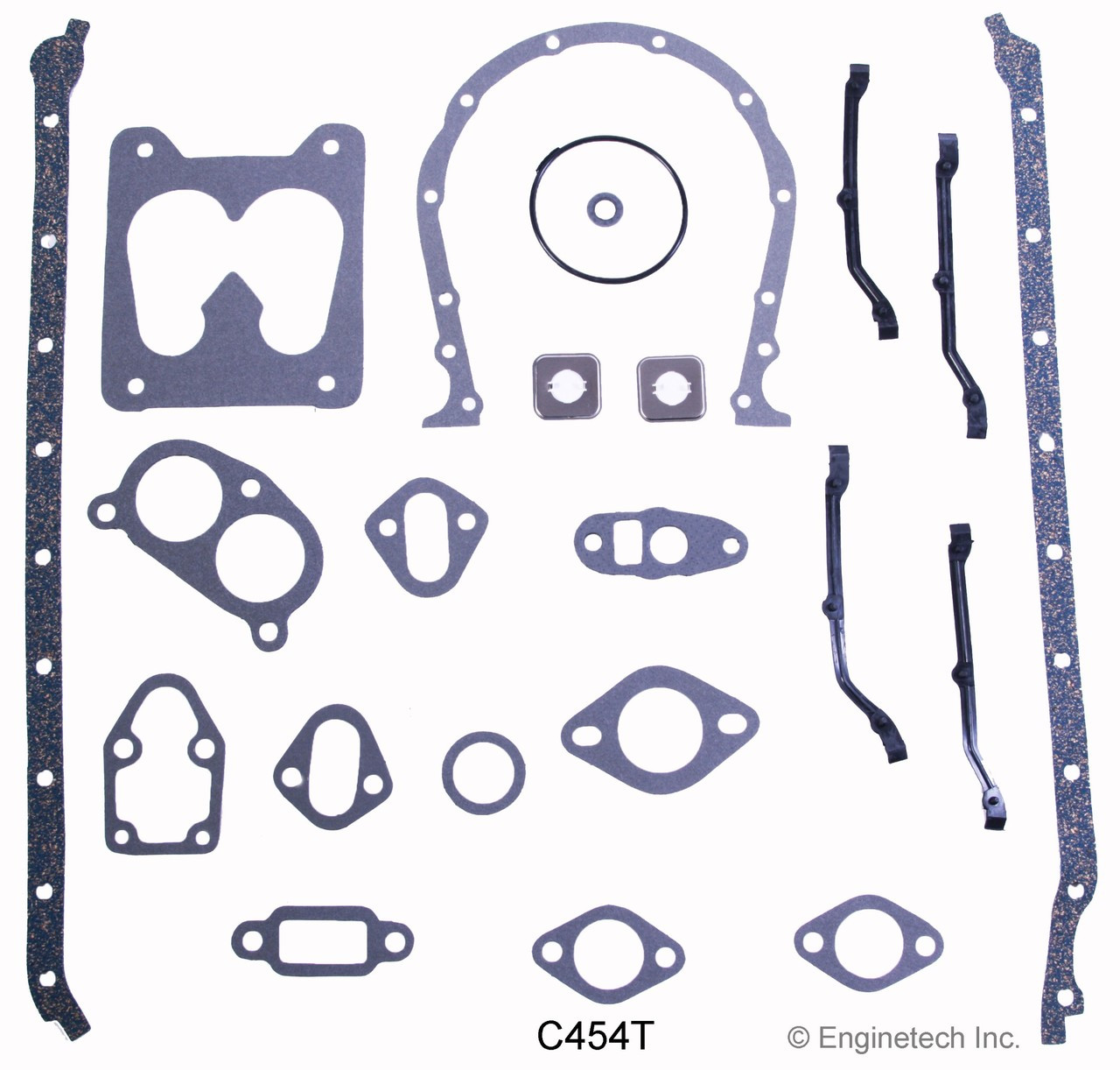 1985 GMC K3500 7.4L Engine Gasket Set C454T.P71