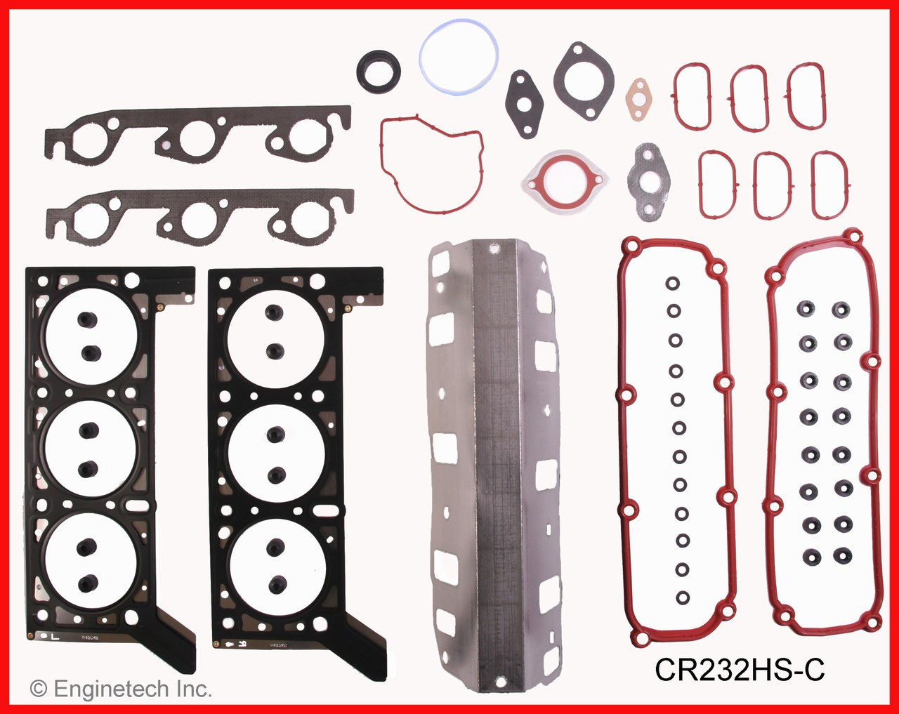 2008 Chrysler Town & Country 3.8L Engine Cylinder Head Gasket Set CR232HS-C.P13